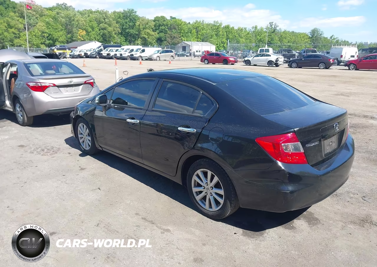 2012 Honda Civic Ex VIN:19XFB2F88CE385820 - 3