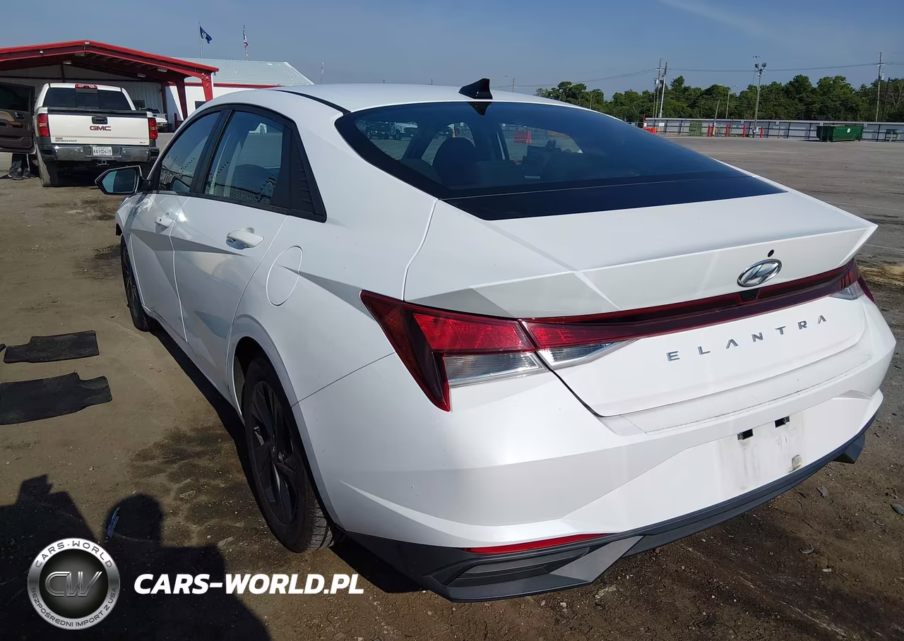 2021 Hyundai Elantra Sel VIN:5NPLS4AG0MH009185 - 3
