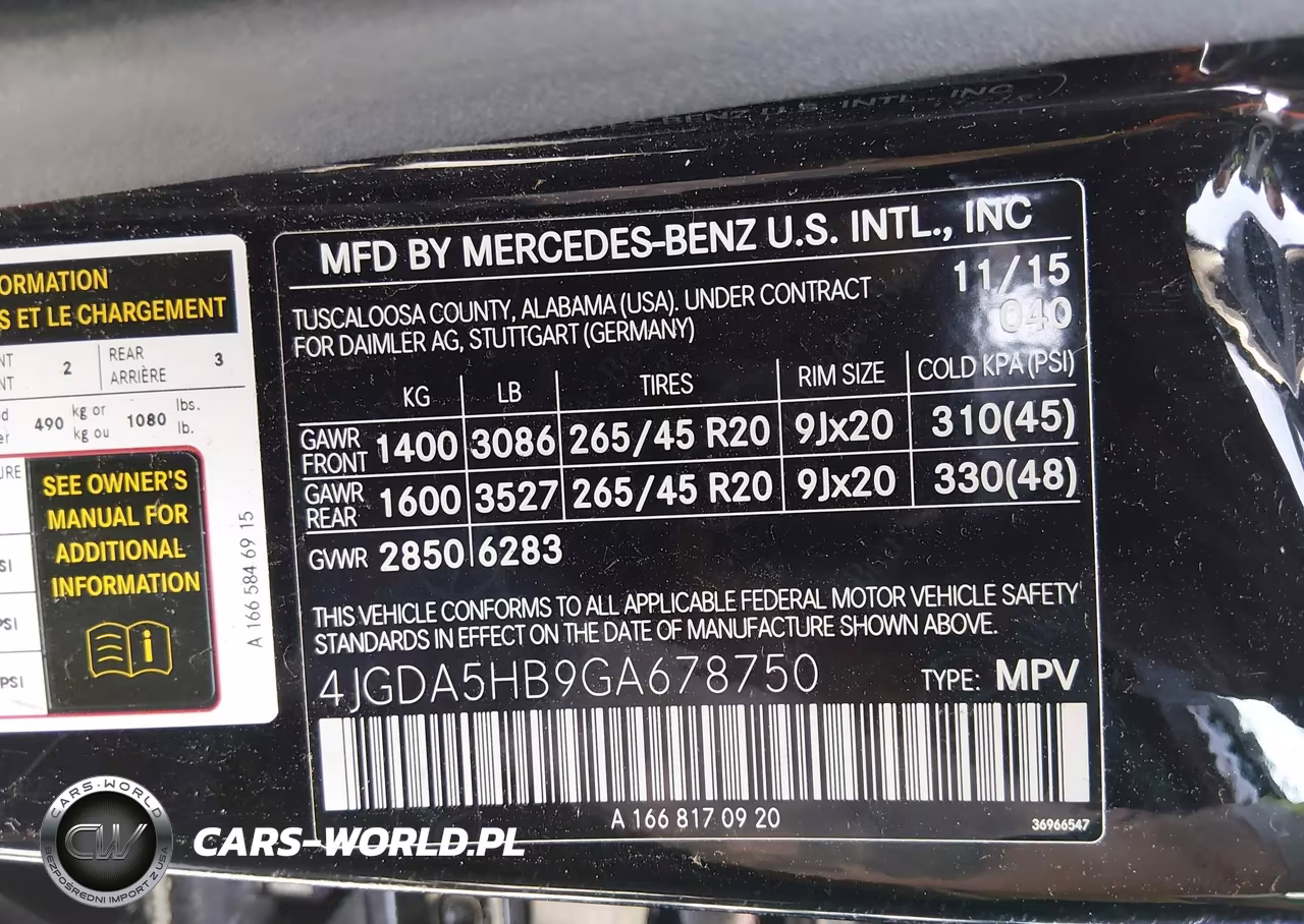 2016 Mercedes-Benz Gle 350 4Matic VIN:4JGDA5HB9GA678750 - 9