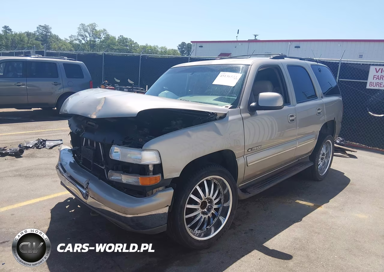 2001 Chevrolet Tahoe Lt VIN:1GNEK13T61J314444 - 2