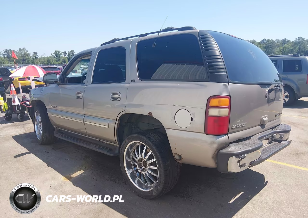 2001 Chevrolet Tahoe Lt VIN:1GNEK13T61J314444 - 3