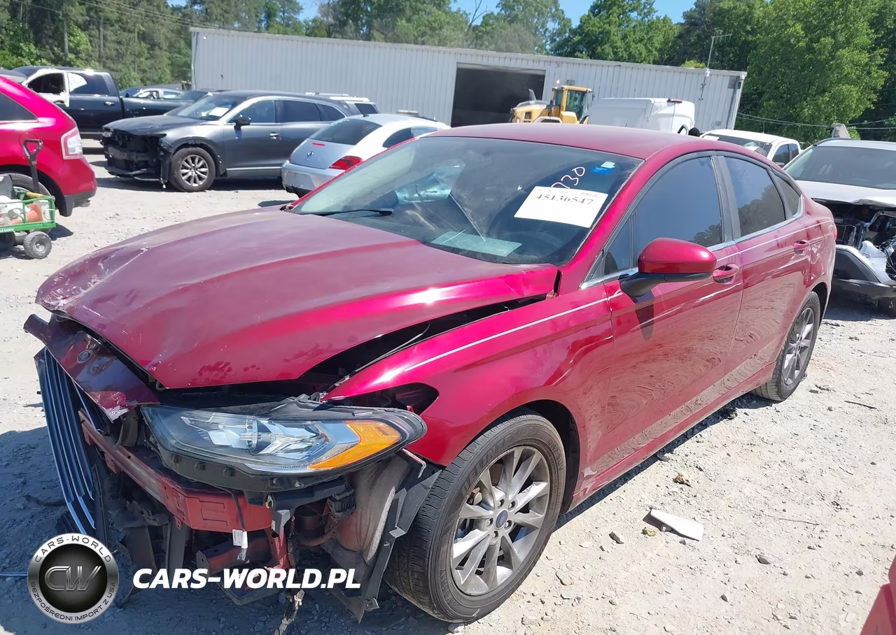 2017 Ford Fusion Se VIN:3FA6P0H72HR226730 - 2