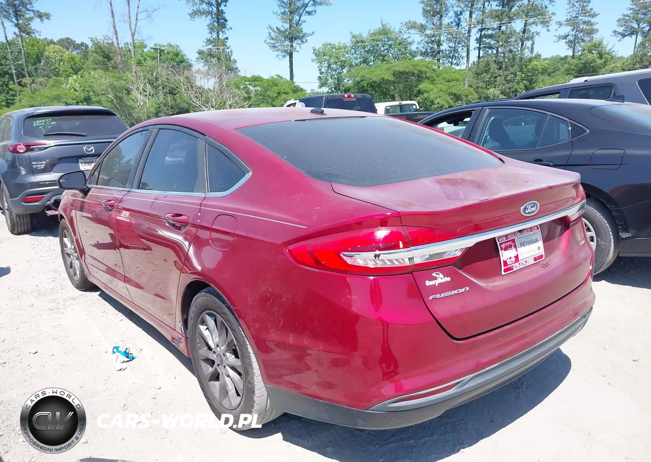 2017 Ford Fusion Se VIN:3FA6P0H72HR226730 - 3