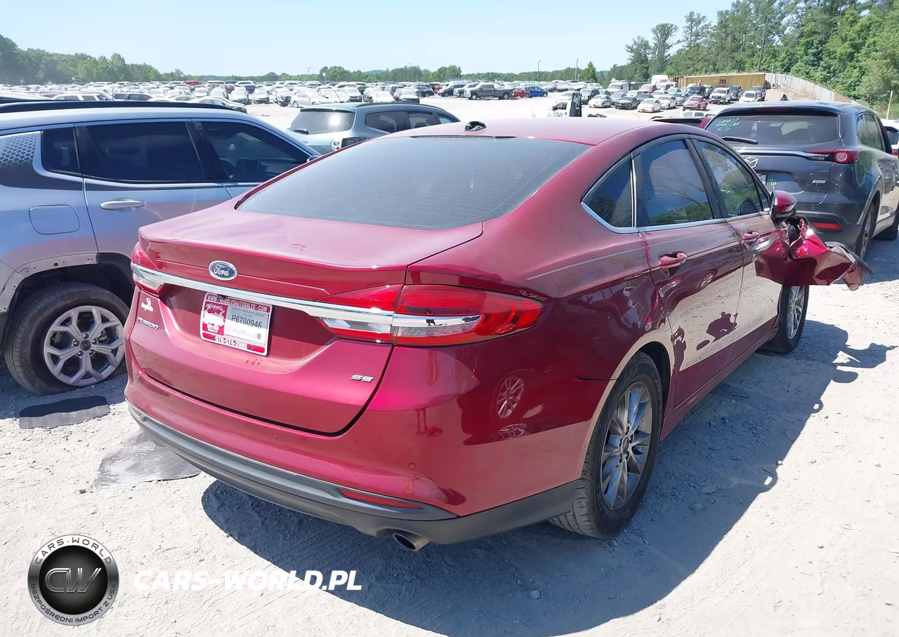 2017 Ford Fusion Se VIN:3FA6P0H72HR226730 - 4