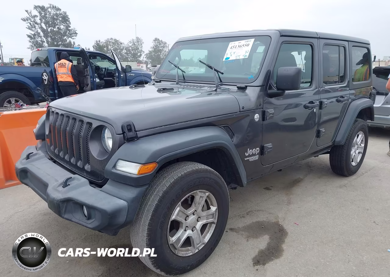 2021 Jeep Wrangler Unlimited Sport S 4X4 VIN:1C4HJXDN3MW522252 - 2