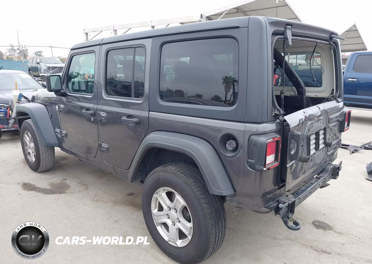 2021 Jeep Wrangler Unlimited Sport S 4X4 VIN:1C4HJXDN3MW522252 - 3