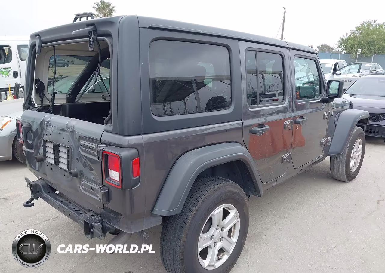 2021 Jeep Wrangler Unlimited Sport S 4X4 VIN:1C4HJXDN3MW522252 - 4