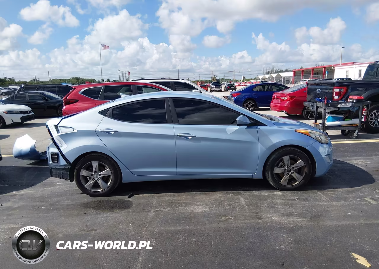 2012 Hyundai Elantra Gls VIN:KMHDH4AE9CU463503 - 14