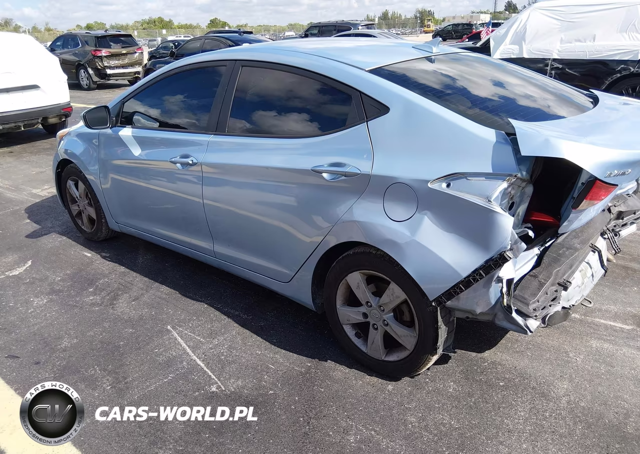 2012 Hyundai Elantra Gls VIN:KMHDH4AE9CU463503 - 3