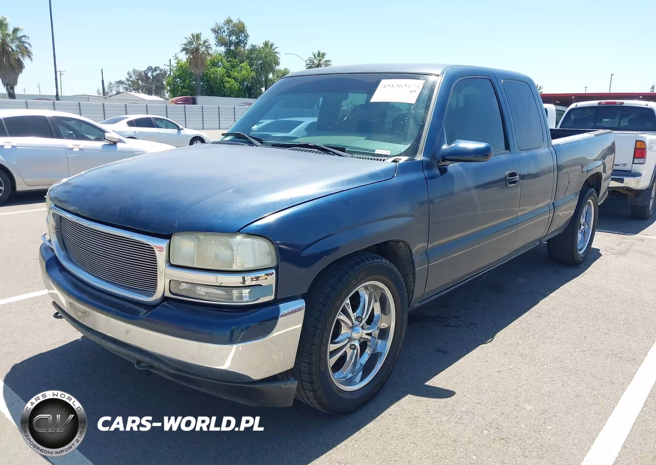 2001 GMC Sierra 1500 Sle VIN:1GTEC19T41Z123779 - 2