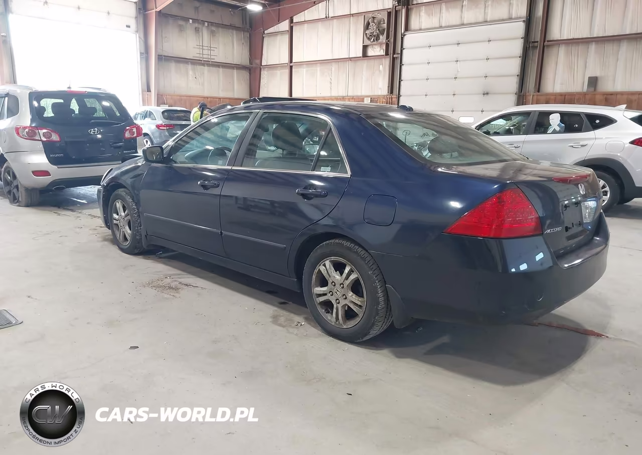 2007 Honda Accord 2.4 Ex VIN:1HGCM56897A182430 - 3