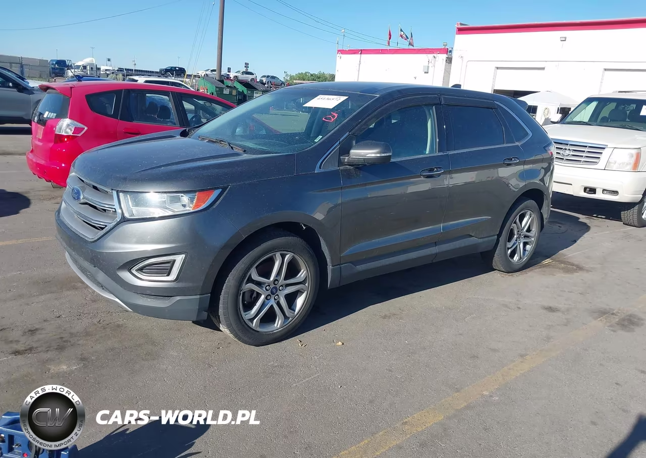 2016 Ford Edge Titanium VIN:2FMPK4K99GBB67845 - 2