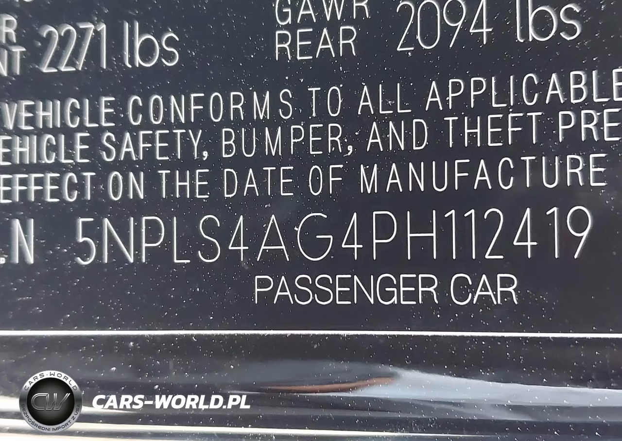 2023 Hyundai Elantra Sel VIN:5NPLS4AG4PH112419 - 9