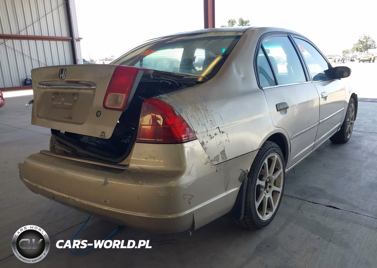 2001 Honda Civic Lx VIN:2HGES16561H565845 - 4