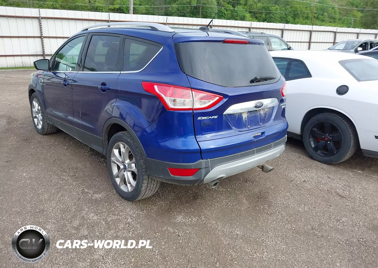 2014 Ford Escape Titanium VIN:1FMCU9JXXEUB96624 - 3