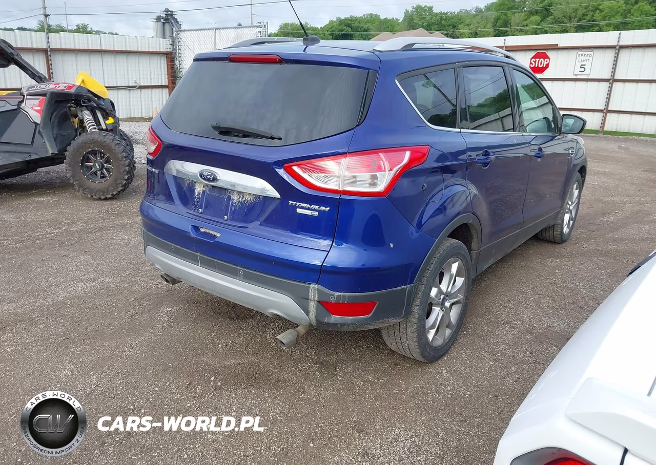 2014 Ford Escape Titanium VIN:1FMCU9JXXEUB96624 - 4