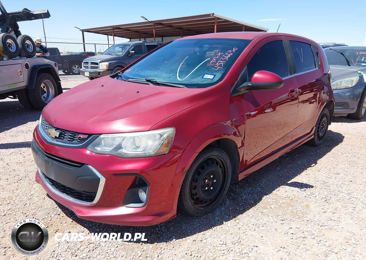 2017 Chevrolet Sonic Lt Auto VIN:1G1JD6SB8H4111242 - 2