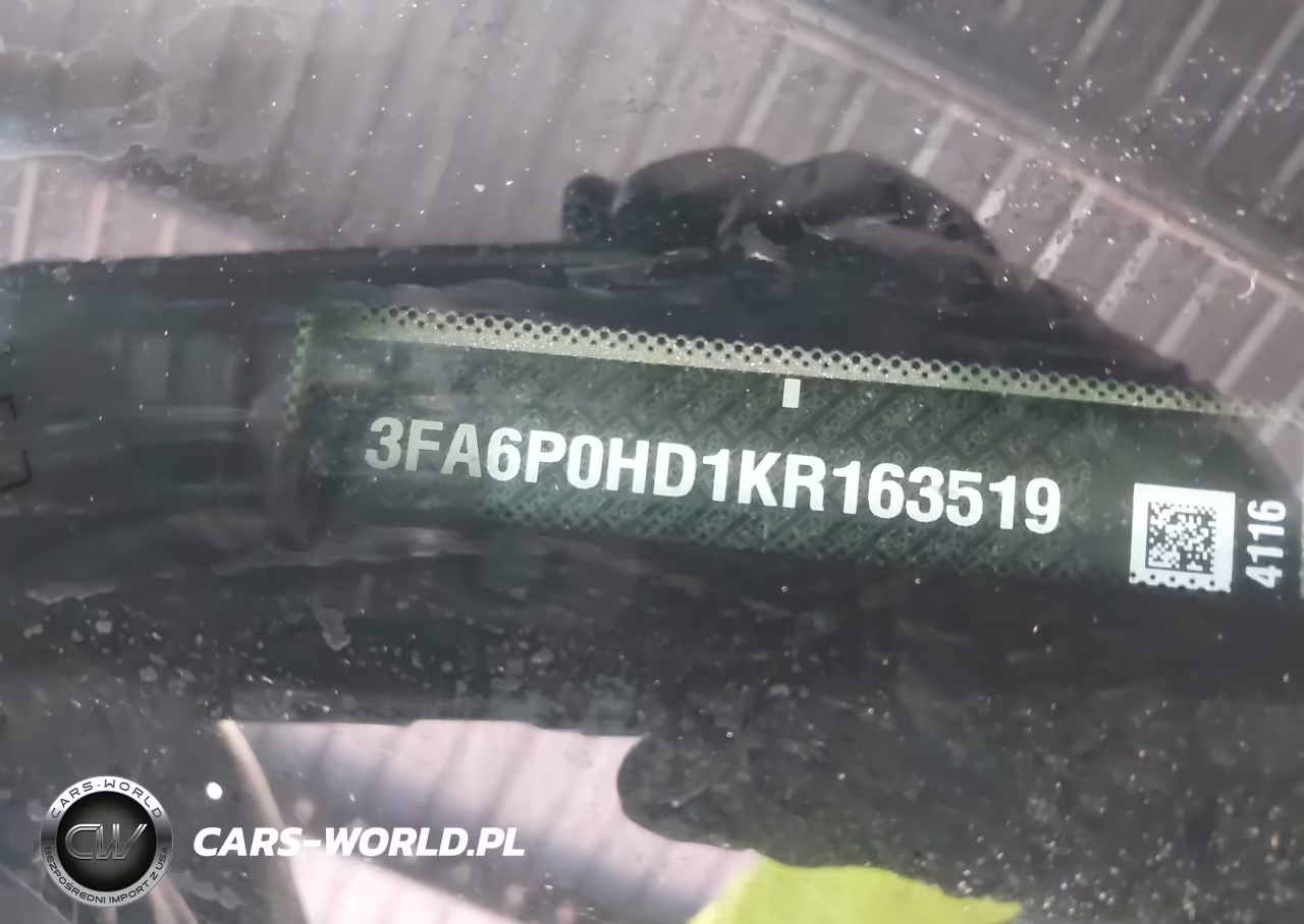 2019 Ford Fusion Se VIN:3FA6P0HD1KR163519 - 9