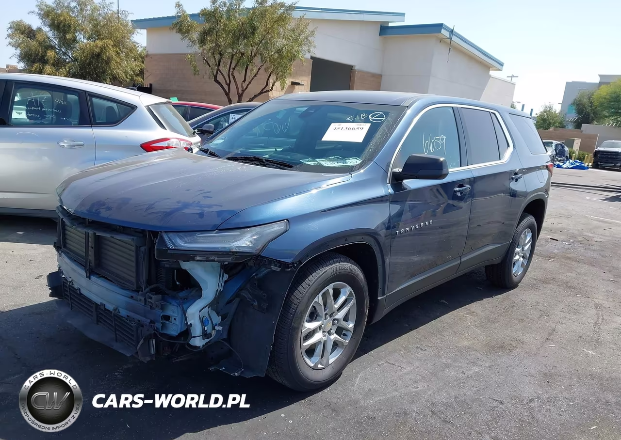 2022 Chevrolet Traverse Fwd Ls VIN:1GNERFKW2NJ192885 - 2