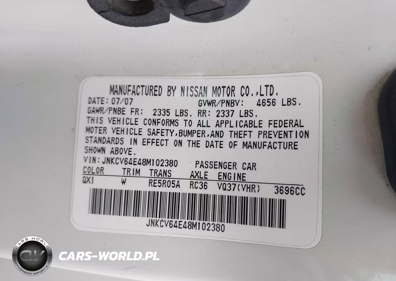 2008 Infiniti G37 Journey VIN:JNKCV64E48M102380 - 9