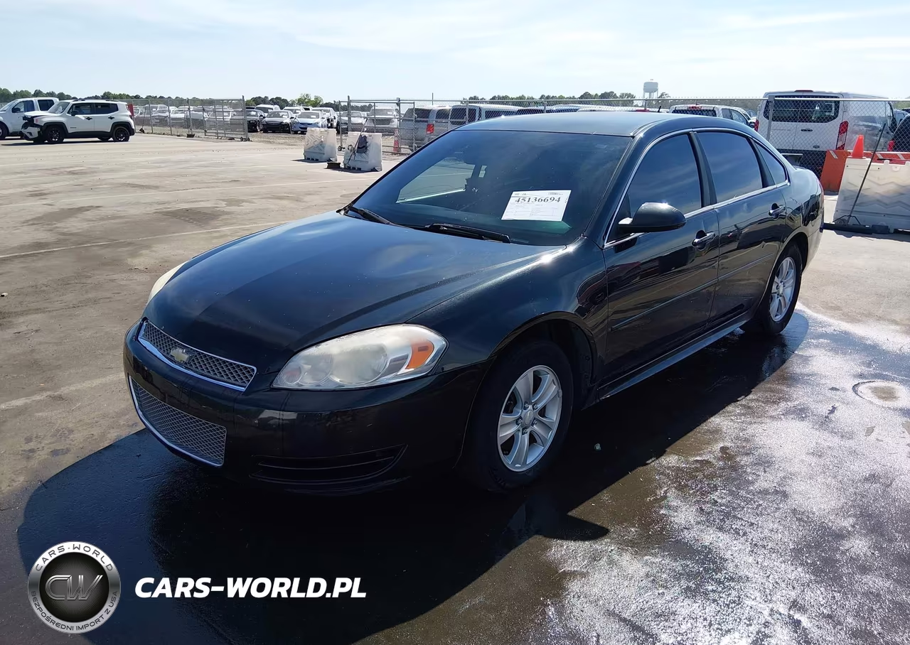2012 Chevrolet Impala Ls VIN:2G1WF5E36C1267346 - 2