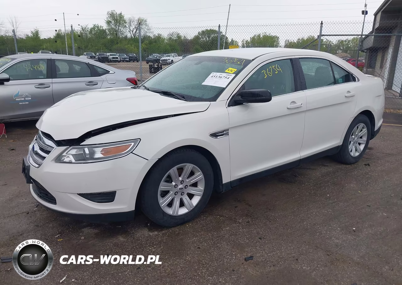 2012 Ford Taurus Se VIN:1FAHP2DW9CG104836 - 2