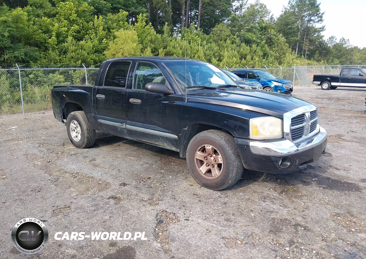 2006 Dodge Dakota Laramie VIN:1D7HE58J06S514268 - 1