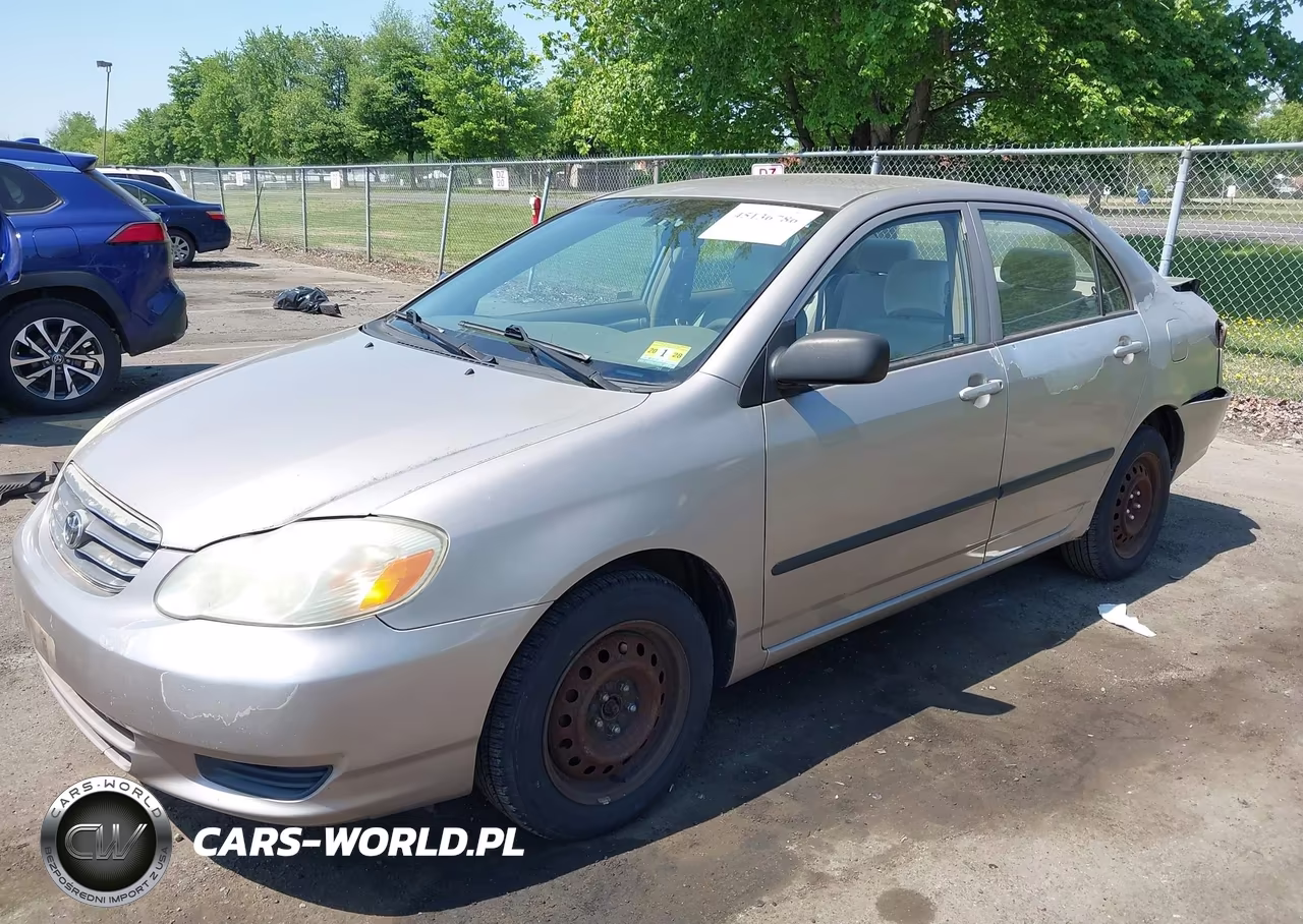 2003 Toyota Corolla Ce-Le-S VIN:2T1BR32E13C036718 - 2
