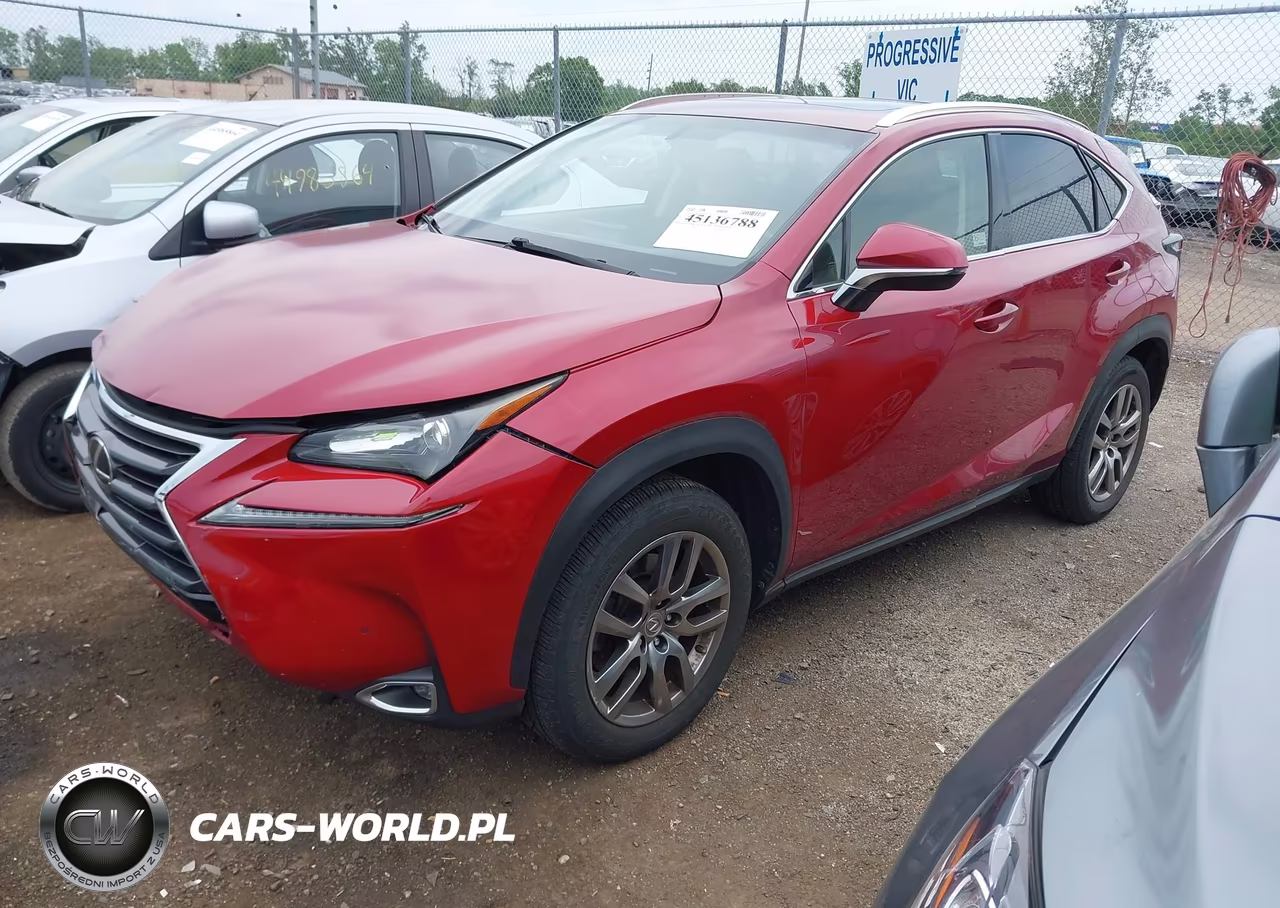 2015 Lexus Nx 200T VIN:JTJBARBZXF2011426 - 2