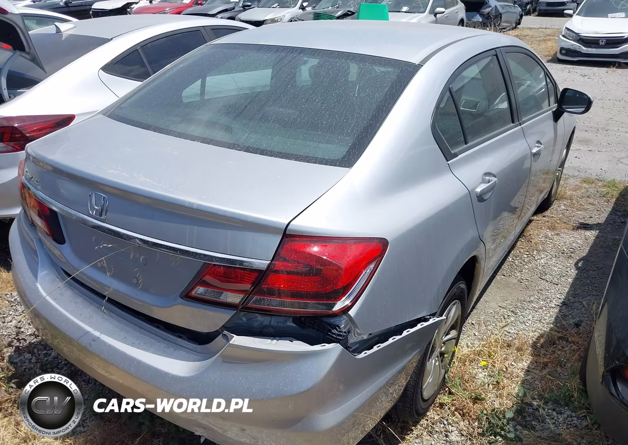 2015 Honda Civic Lx VIN:2HGFB2F55FH525841 - 4