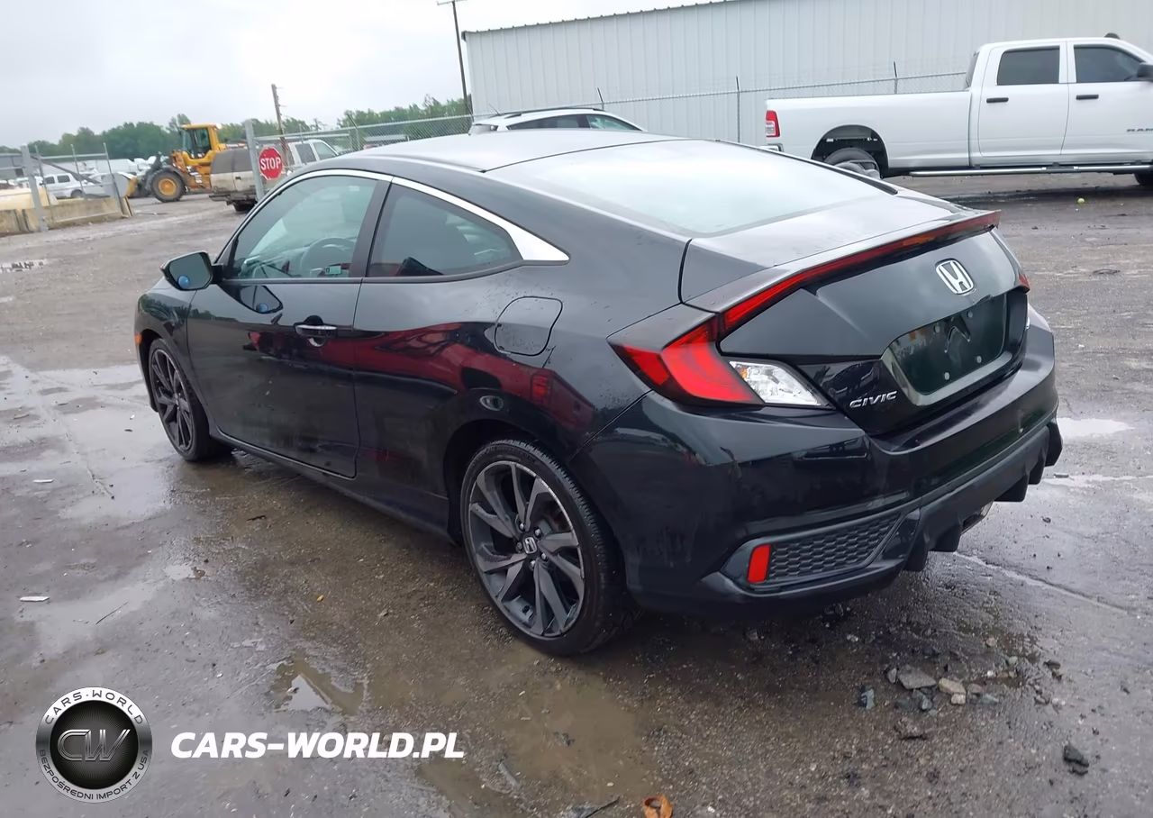 2019 Honda Civic Sport VIN:2HGFC4B81KH308628 - 3