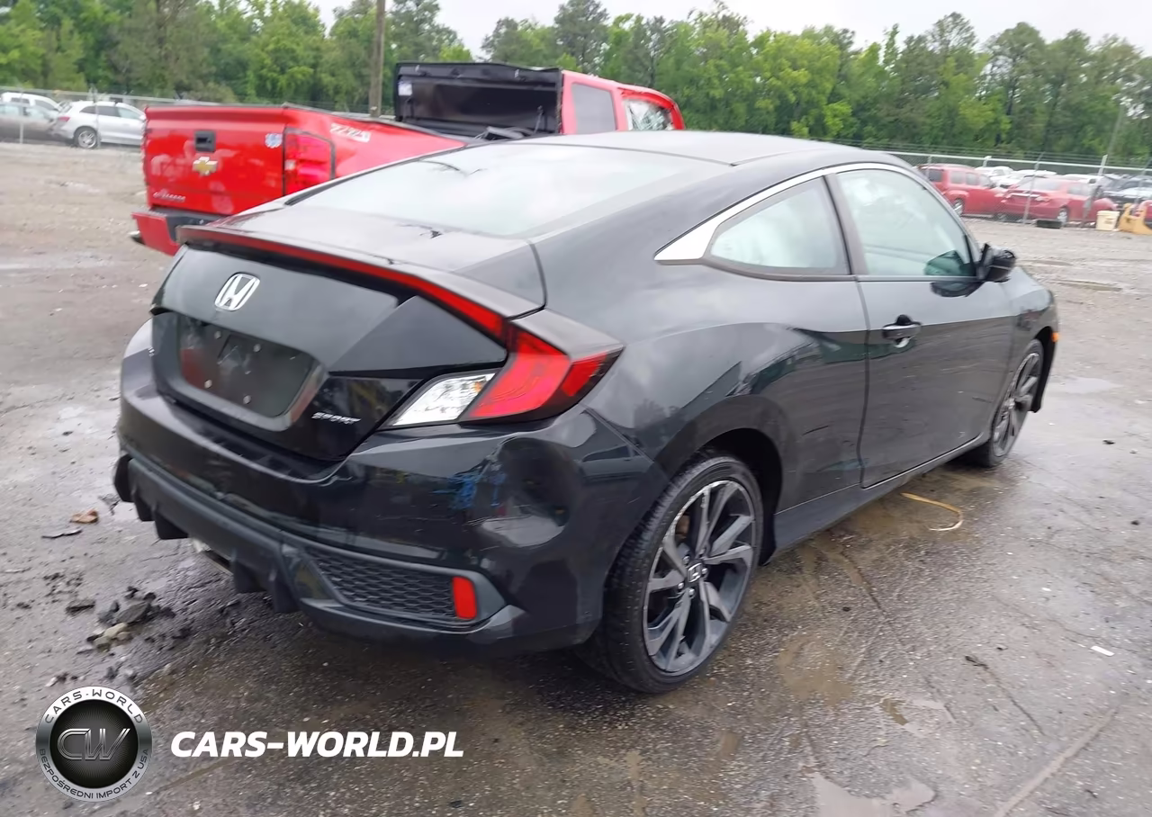 2019 Honda Civic Sport VIN:2HGFC4B81KH308628 - 4