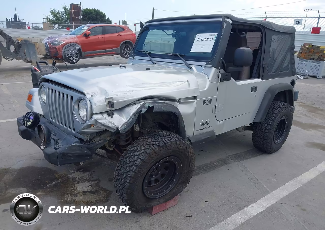 2003 Jeep Wrangler X VIN:1J4FA39S73P302467 - 2
