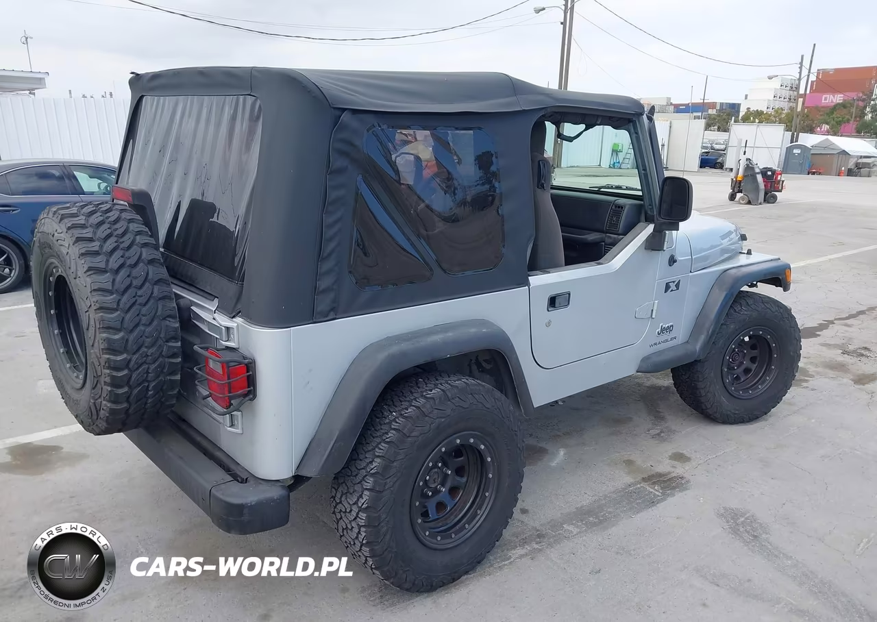 2003 Jeep Wrangler X VIN:1J4FA39S73P302467 - 4
