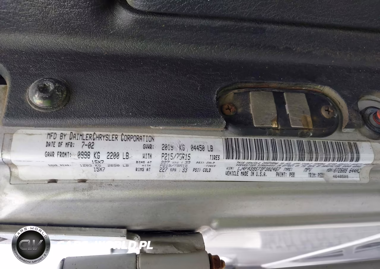 2003 Jeep Wrangler X VIN:1J4FA39S73P302467 - 9