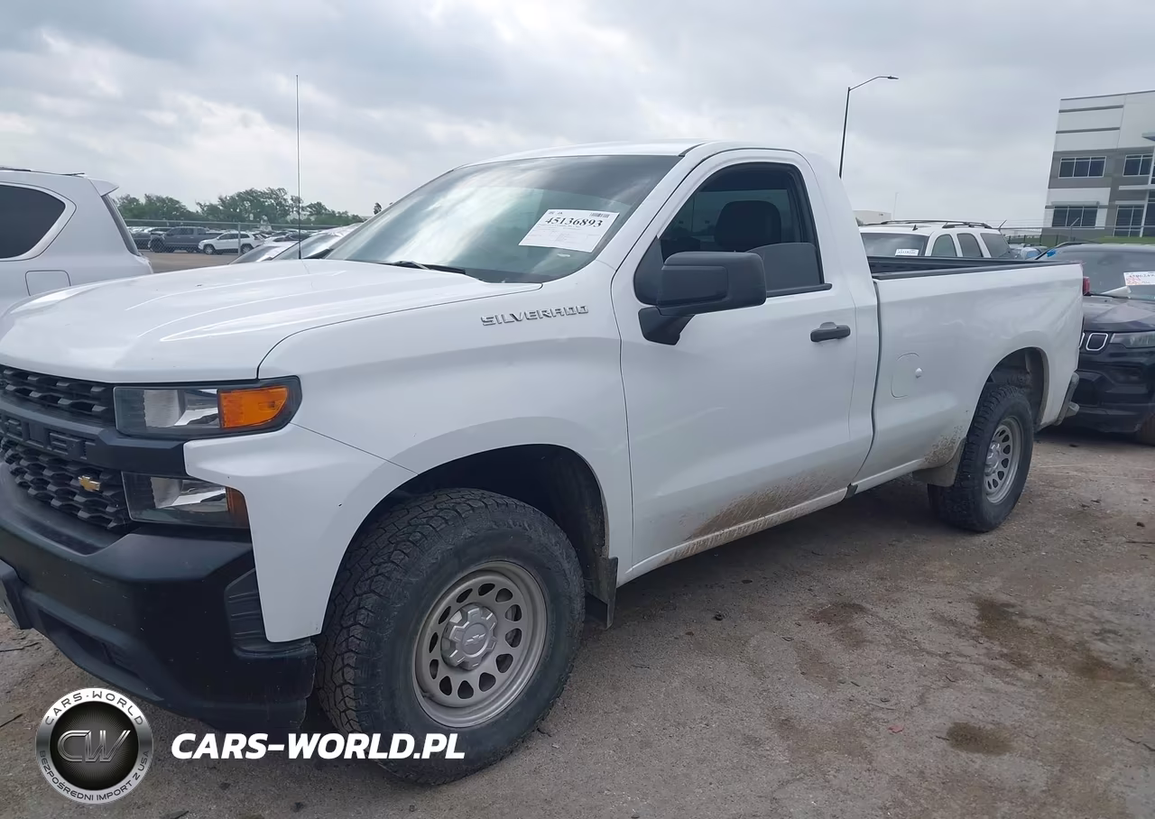 2019 Chevrolet Silverado 1500 Work Truck VIN:3GCNWAEH6KG159256 - 2