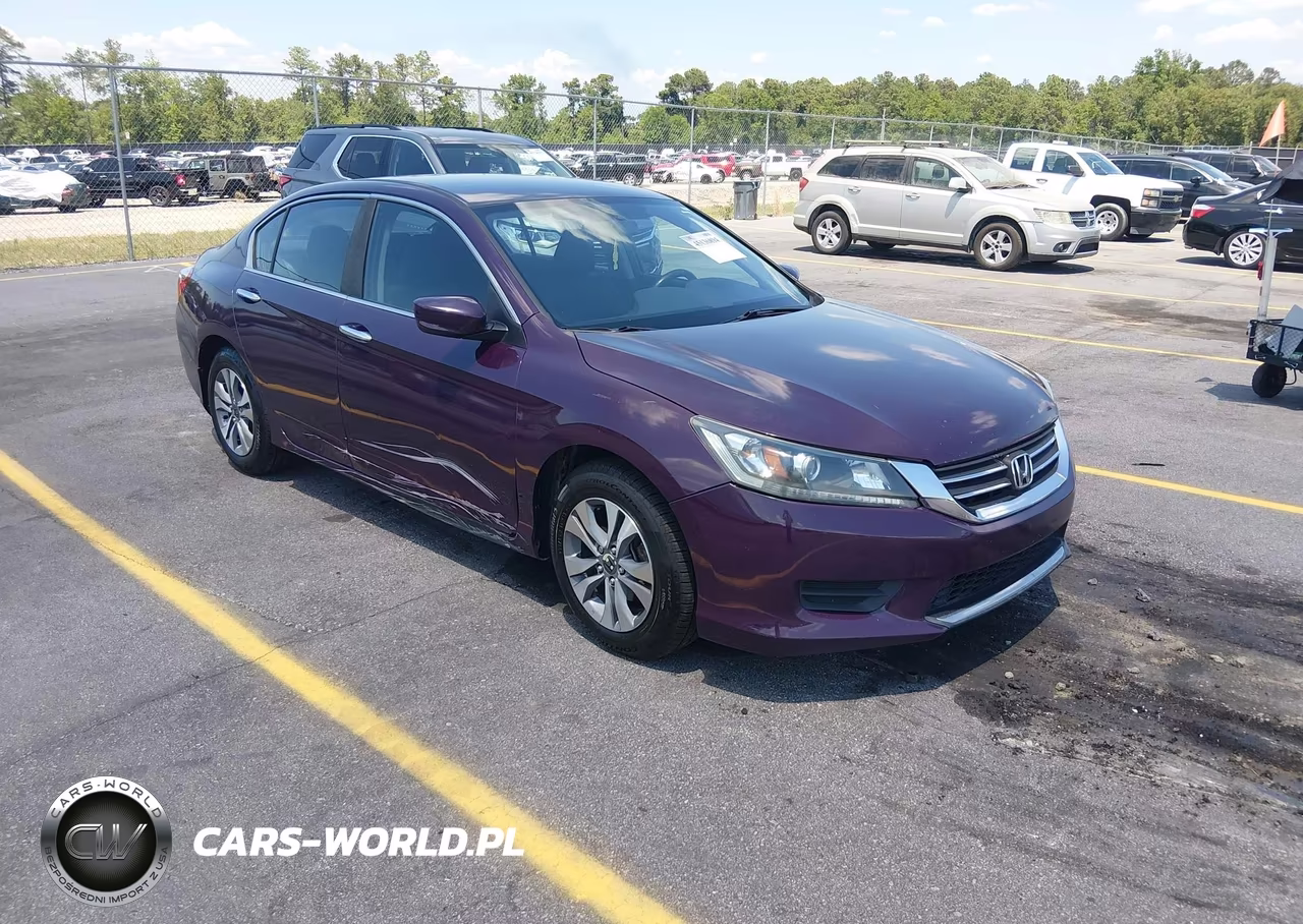 2014 Honda Accord Lx – zdjęcie 1 z 16