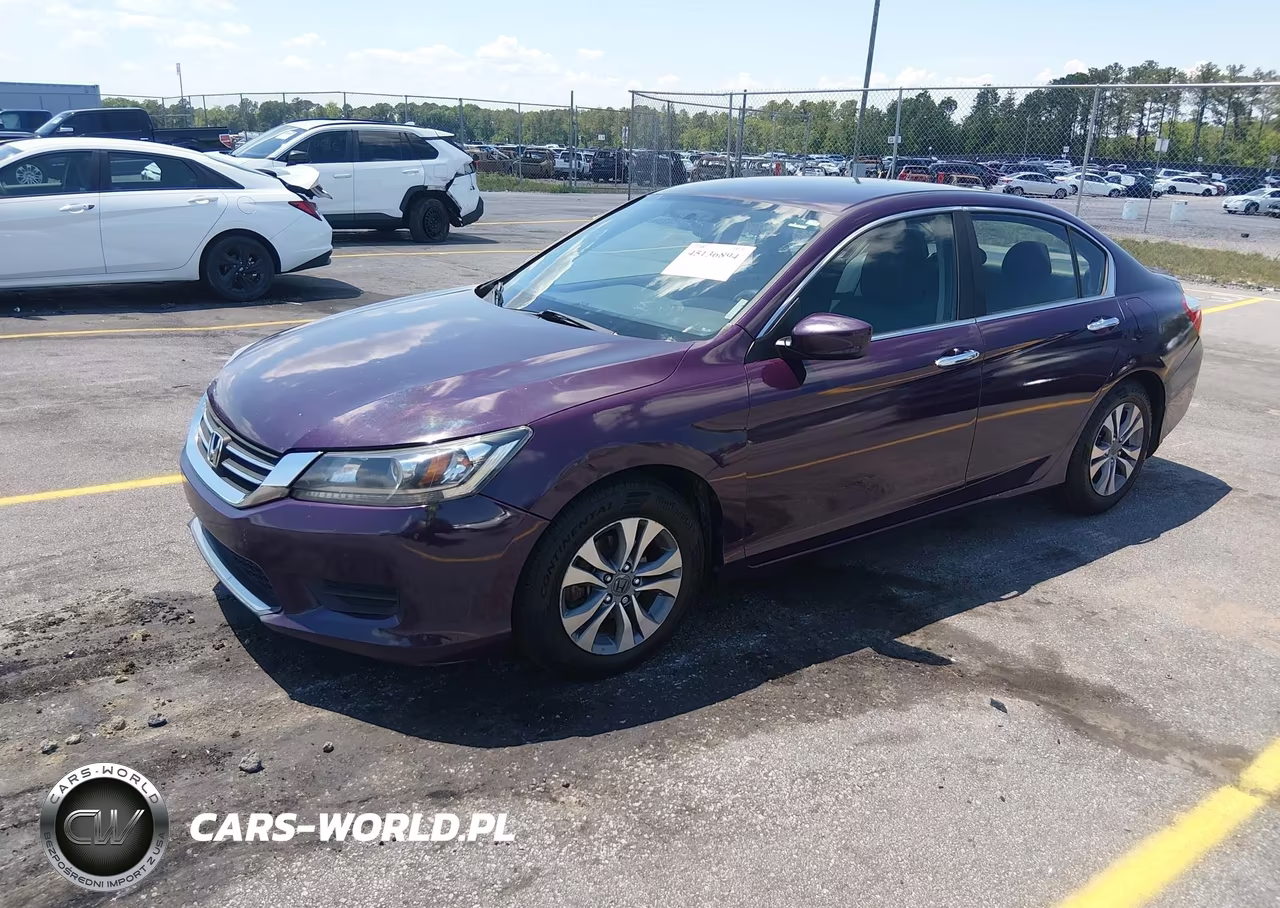 2014 Honda Accord Lx VIN:1HGCR2F30EA093850 - 2