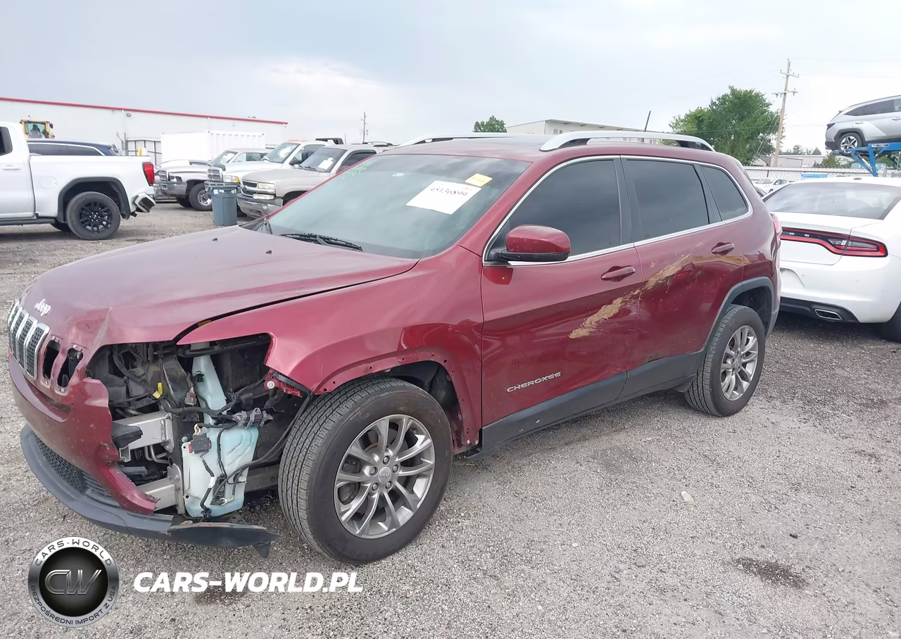 2020 Jeep Cherokee Latitude Plus Fwd VIN:1C4PJLLB8LD641890 - 2
