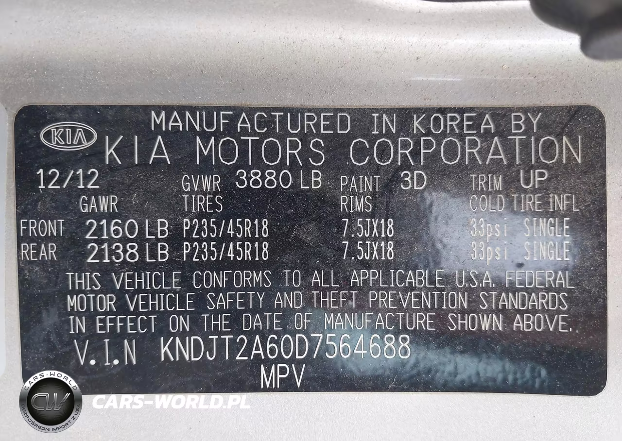 2013 Kia Soul ! VIN:KNDJT2A60D7564688 - 9