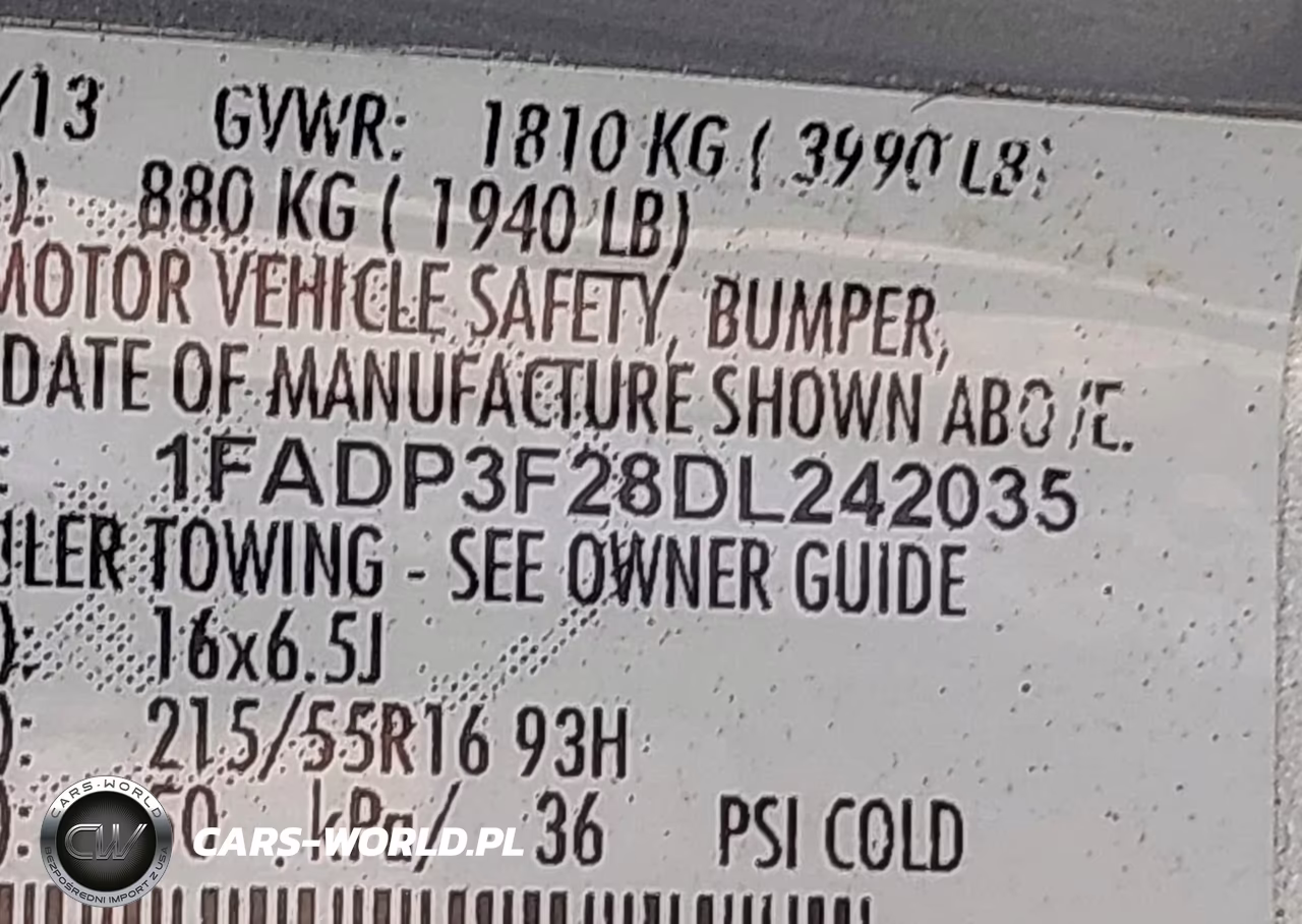 2013 Ford Focus Se VIN:1FADP3F28DL242035 - 9