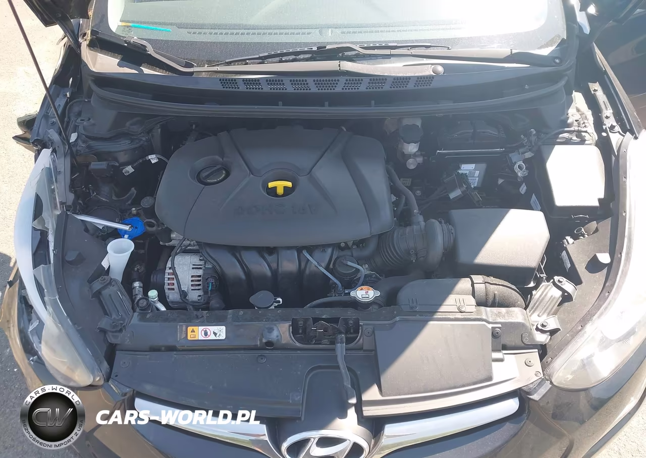 2014 Hyundai Elantra Limited VIN:5NPDH4AE1EH543959 - 10