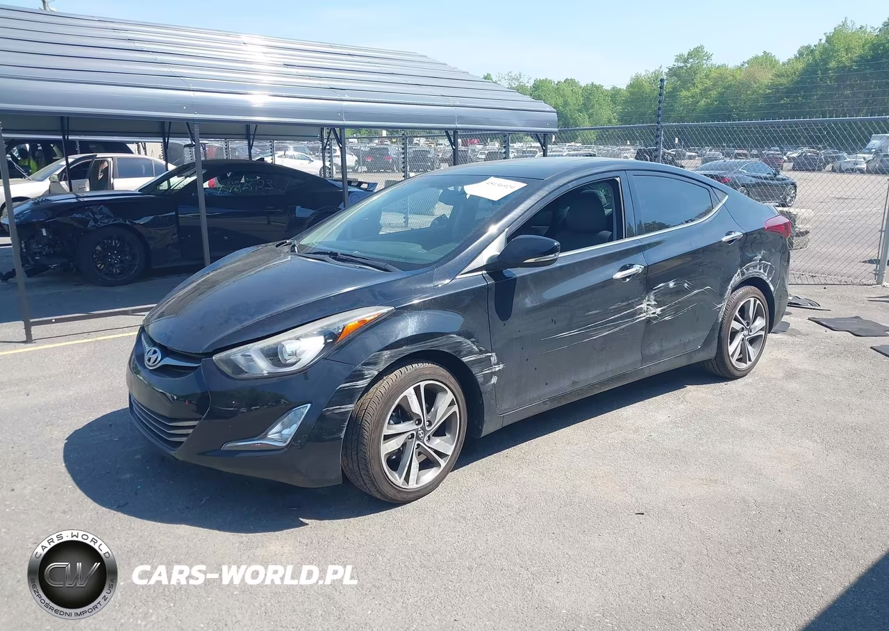 2014 Hyundai Elantra Limited VIN:5NPDH4AE1EH543959 - 2
