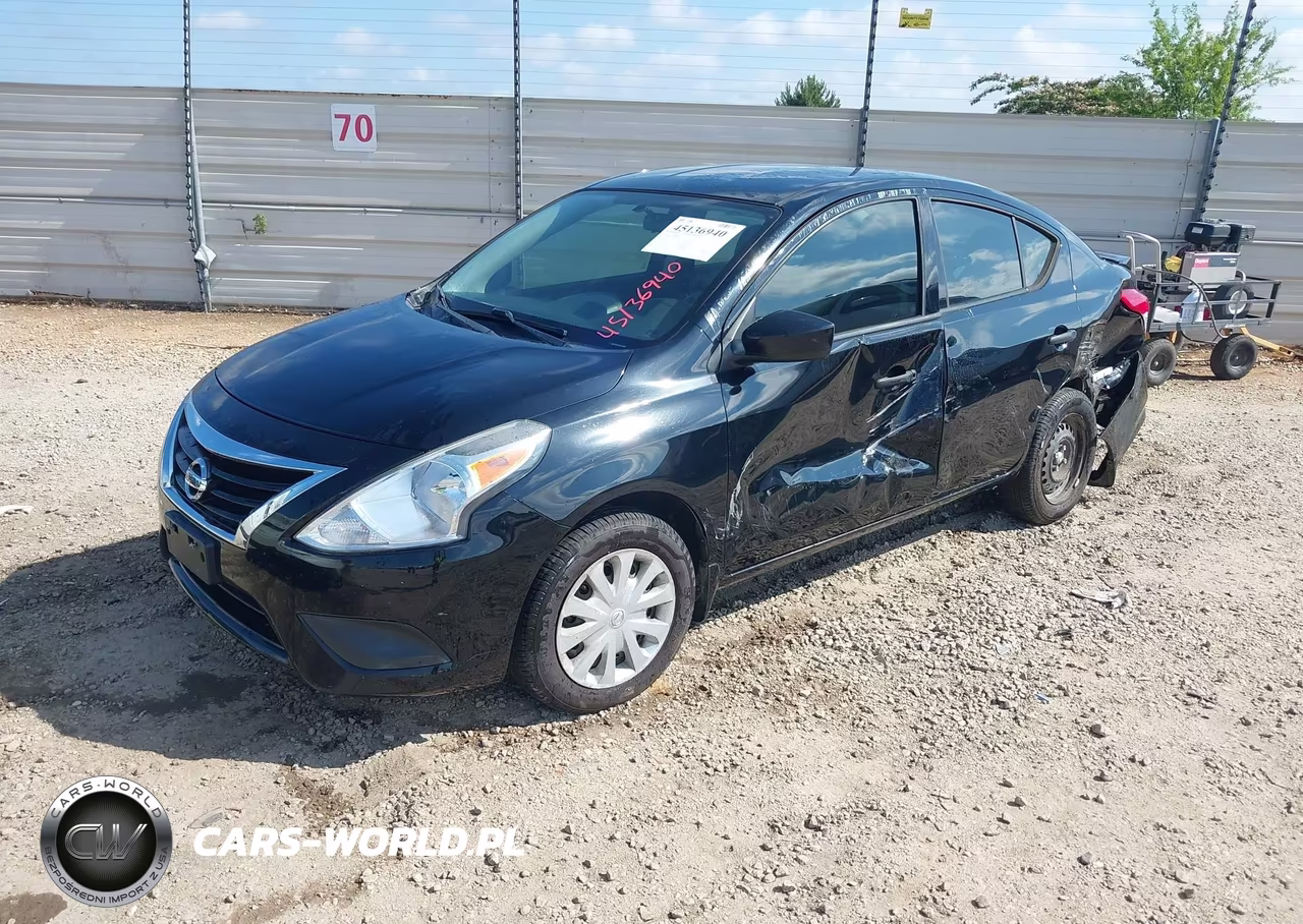2017 Nissan Versa 1.6 S+ VIN:3N1CN7AP3HL819086 - 2