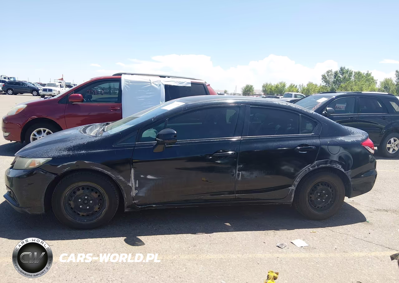 2013 Honda Civic Lx VIN:2HGFB2F54DH511961 - 14