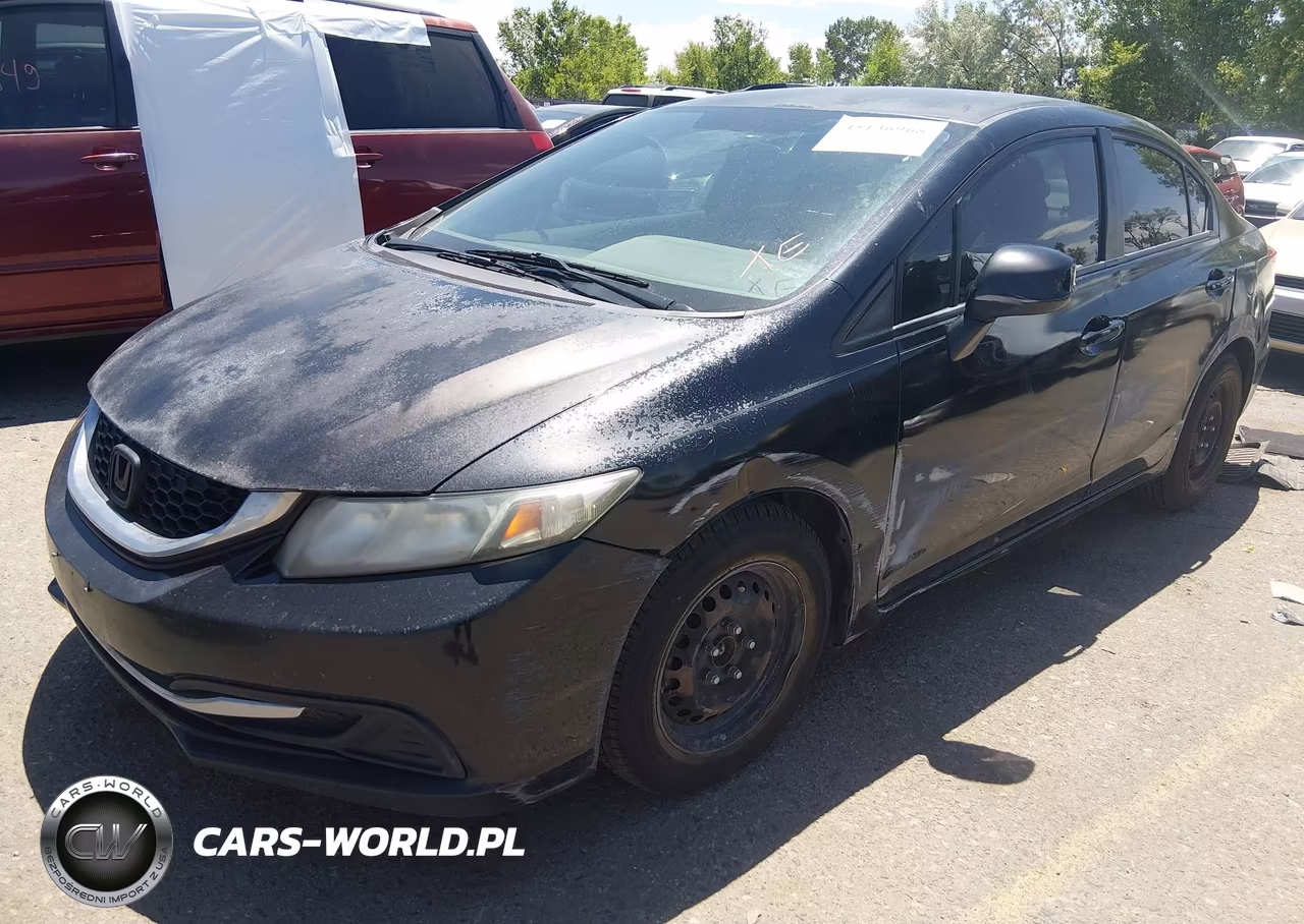 2013 Honda Civic Lx VIN:2HGFB2F54DH511961 - 2