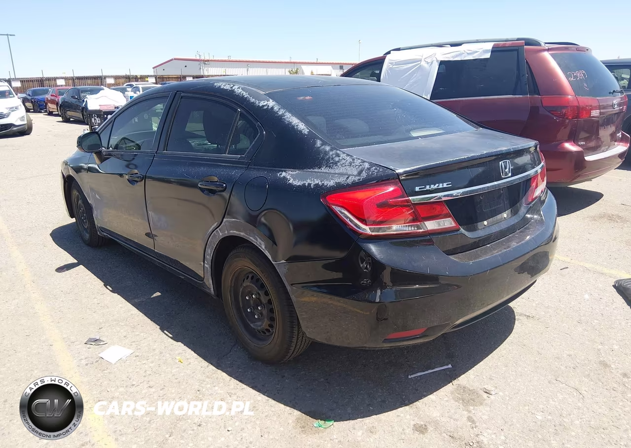 2013 Honda Civic Lx VIN:2HGFB2F54DH511961 - 3