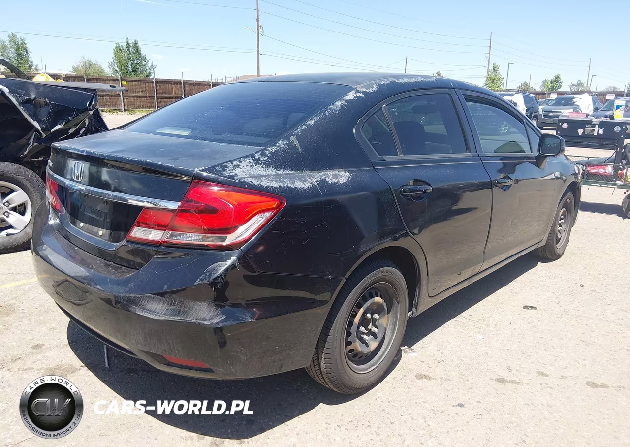 2013 Honda Civic Lx VIN:2HGFB2F54DH511961 - 4