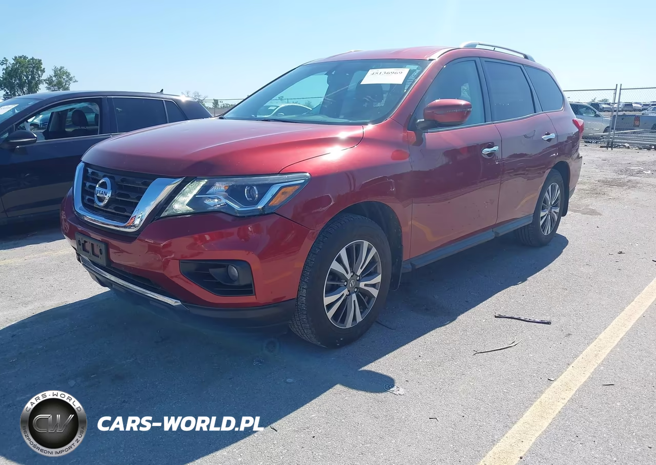 2017 Nissan Pathfinder Sv VIN:5N1DR2MM8HC696015 - 2