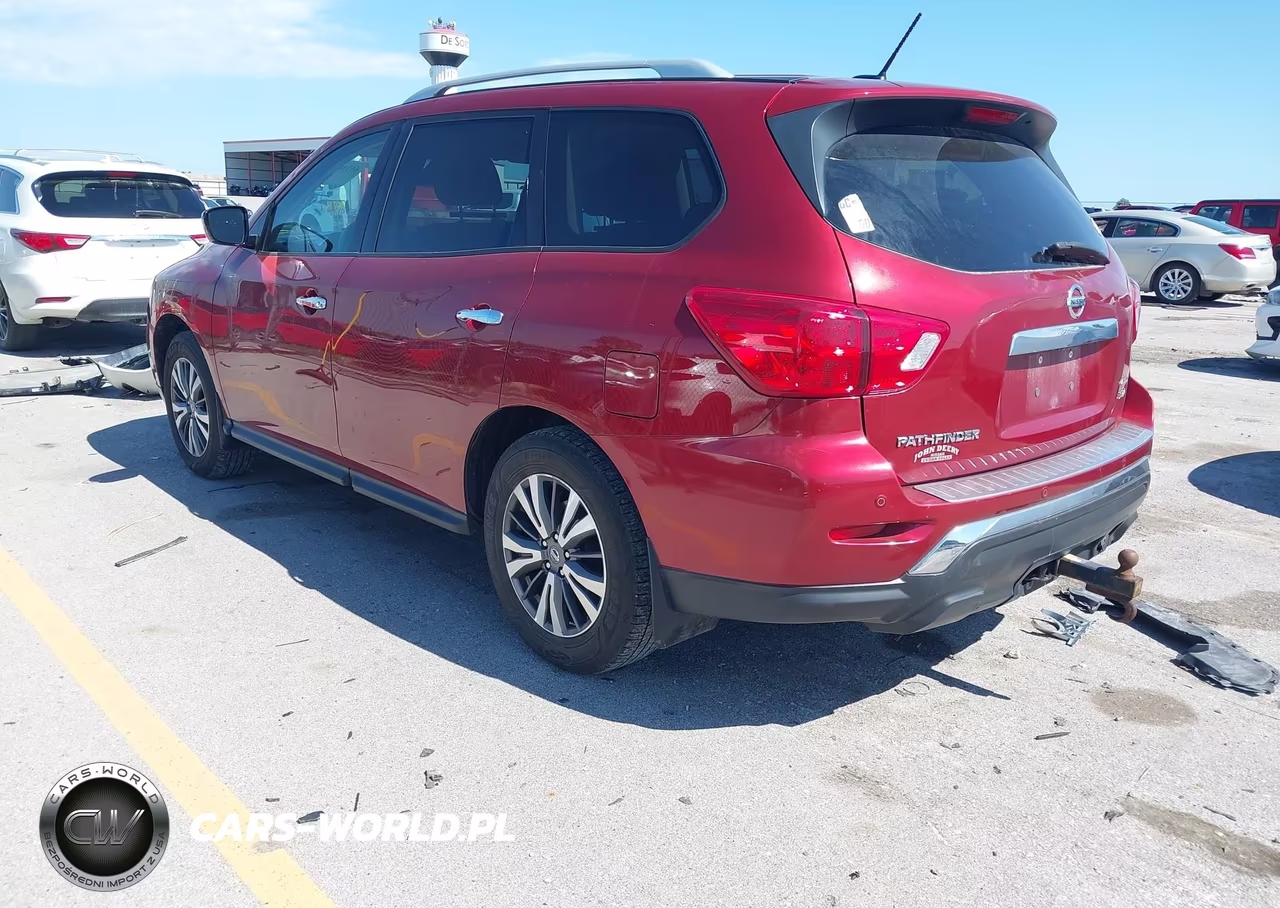 2017 Nissan Pathfinder Sv VIN:5N1DR2MM8HC696015 - 3
